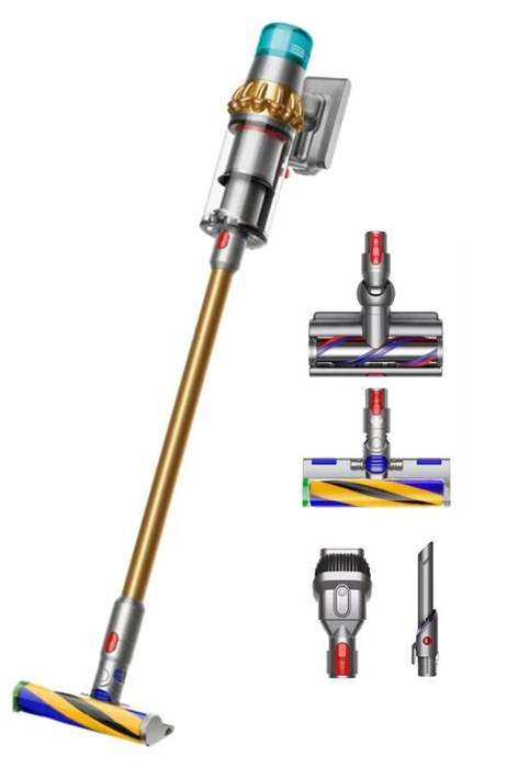 Пылесос Dyson V15 Detect Absolute SV47 Gold/Gold 2630 - фото 10747