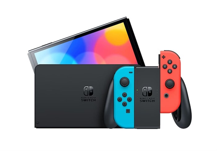 Игровая консоль Nintendo Switch OLED 64Gb Neon, неоновый/красный 2719 - фото 11236