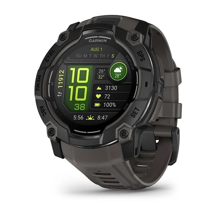 Умные часы Garmin Instinct 3 50 mm, AMOLED BLACK Charcoal Band  010-03020-00 010-03020-00 - фото 11275