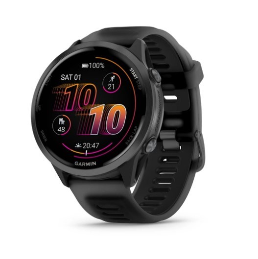 Часы для бега Garmin Forerunner Forerunner 570 - 47mm Slate Grey Aluminium with Translucent Black/Black Band  010-02971-00 010-02971-00 - фото 11708