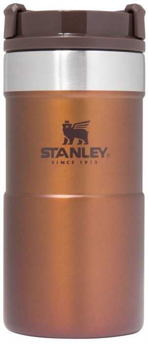 Термокружка STANLEY Classic Neverleak™ 0,25L (10-09856-010) темно-янтарная 10-09856-010 - фото 5544