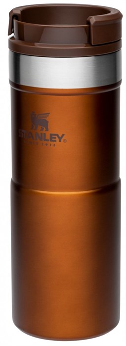 Термокружка STANLEY Classic Neverleak™ 0,35L (10-09855-010) темно-янтарная 10-09855-010 - фото 5553