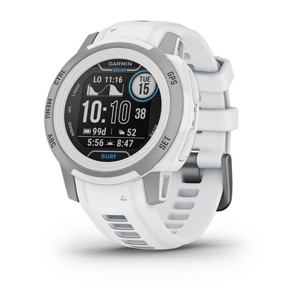 Garmin Instinct 2s Solar Surf белый с серебристым безелем 010-02564-03 - фото 6207