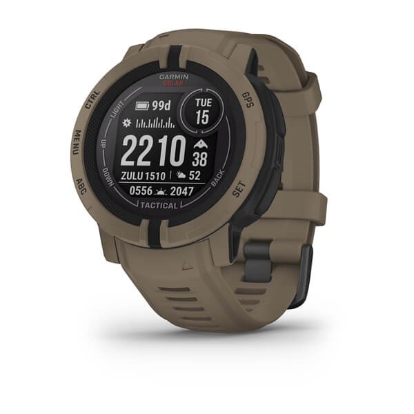 Умные часы Garmin Instinct 2 Solar Tactical коричневый 010-02627-04 010-02627-04 - фото 7172