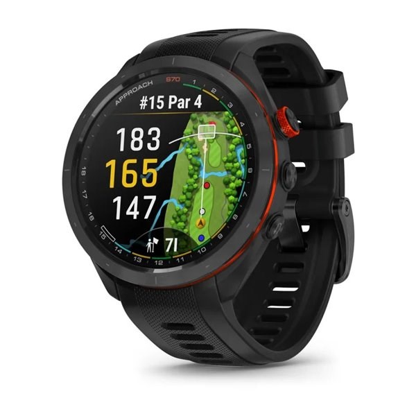 Смарт-часы Garmin Approach S70 (47 мм) с черным керамическим безелем и черным ремешком (010-02746-12) 010-02746-12 - фото 7681