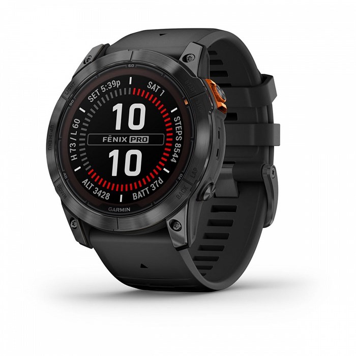 Garmin Fenix 7X Pro Solar Edition серый корпус и черным ремешком (010-02778-01) 010-02778-01 - фото 7738