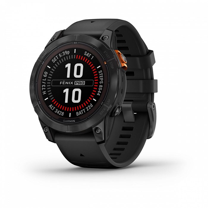 Умные часы Garmin Fenix 7 Pro Solar серый с черным ремешком 010-02777-01 010-02777-01 - фото 8035