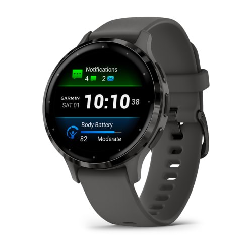 Умные часы Garmin Venu 3S серый с темно-серым безелем 010-02785-00 2204 - фото 8088