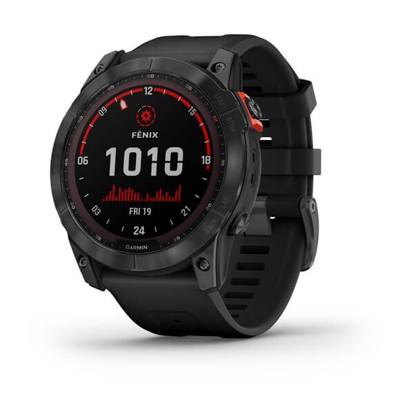 Умные часы Garmin Fenix 7X Solar серый с черным ремешком 010-02541-01 2243 - фото 8432