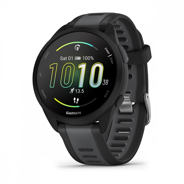 Garmin Forerunner 165 Music черный c серым ремешком  010-02863-30 2258 - фото 8499