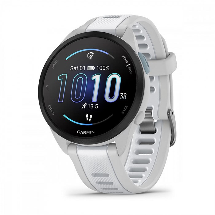 Garmin Forerunner 165 Music белый c серым ремешком  010-02863-31 2262 - фото 8530