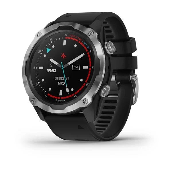 Garmin Descent Mk2 стальные с черным ремешком  010-02132-10 2288 - фото 8722