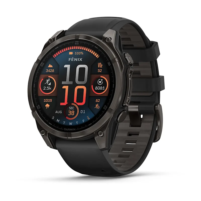 Умные часы Garmin Fenix 8 47 mm AMOLED Sapphire carbon gray black band 010-02904-21 2432 - фото 9728