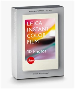 Картридж для фотоаппарата Leica Instant Color Film Warm White (single pack / 10 slides) 2611