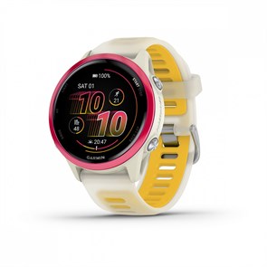 {{productViewItem.photos[photoViewList.activeNavIndex].Alt || productViewItem.photos[photoViewList.activeNavIndex].Description || 'Часы для бега Garmin Forerunner 570 - 42мм, слоновая кость, алюминиевый безель малинового цвета, ремешок манго/слоновая кость  010-02970-02'}}