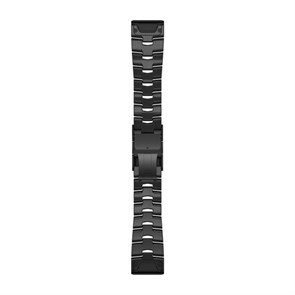 {{photo.Alt || photo.Description || 'Ремешок Garmin QuickFit 26 Watch Bands Vented Titanium Bracelet with Carbon Gray DLC Coating 010-12864-09'}}