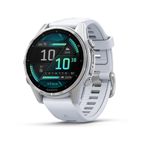 {{productViewItem.photos[photoViewList.activeNavIndex].Alt || productViewItem.photos[photoViewList.activeNavIndex].Description || 'Умные часы Garmin Fenix 8 43 mm AMOLED Silver with Whitestone Silicone band  010-02903-00'}}