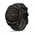 Умные часы Garmin FENIX 8  47 ММ Solar, Sapphire, титановый угольно-серый DLC с черным ремешком  010-02906-11 2567 - фото 10364