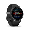 Умные часы Garmin Vivoactive 5 черные с серым безелем и силиконовым ремешком 010-02862-10 010-02862-10 - фото 10414