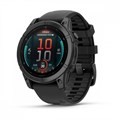 Умные часы Garmin fenix E - 47 мм, AMOLED серый безель, черный силиконовый ремешок  010-03025-01 010-03025-01 - фото 10447