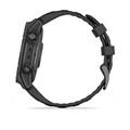 Умные часы Garmin fenix E - 47 мм, AMOLED серый безель, черный силиконовый ремешок  010-03025-01 010-03025-01