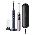 Электрическая зубная щетка Oral-B iO 9 DUO Black Onyx, Rose Quartz 2674