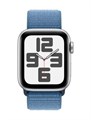 Apple Watch SE 2023, 40 мм, алюминий цвета "серебро", Winter Blue Sport Loop (MRE33) MRE33