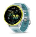 Часы для бега Garmin Forerunner 570 - 47mm Amp Yellow Aluminium with Translucent Whitestone/Turquoise Band  010-02971-01 010-02971-01 - фото 11700