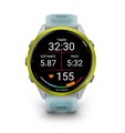 Часы для бега Garmin Forerunner 570 - 47mm Amp Yellow Aluminium with Translucent Whitestone/Turquoise Band  010-02971-01 010-02971-01