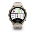 Garmin Forerunner 970 серые, золотистый титановый безель, с серым/индиго   010-02969-12 010-02969-12