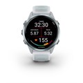 Часы для бега Garmin Forerunner 570 - 42мм, светло-серый, алюминиевый безель, облачно-голубой ремешок 010-02970-01 010-02970-01