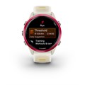 Часы для бега Garmin Forerunner 570 - 42мм, слоновая кость, алюминиевый безель малинового цвета, ремешок манго/слоновая кость  010-02970-02 010-02970-02