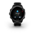 Часы для бега Garmin Forerunner 570 - 42мм, шиферно-серый, алюминиевый безель, черный ремешок  010-02970-00 010-02970-00