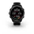 Часы для бега Garmin Forerunner 570 - 42мм, шиферно-серый, алюминиевый безель, черный ремешок  010-02970-00 010-02970-00