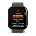 Умные часы Garmin Venu X1 цвета мха с серой титановой крышкой, нейлоновым ремешком ComfortFit 010-02980-03 010-02980-03