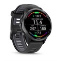Garmin Forerunner 970 черные, темно-серый DLC титановый безель, с черно-серым ремешком  010-02969-10 010-02969-10