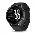 Умные часы Garmin Venu 4 45 мм темно-серый с черным ремешком 010-03014-00 010-03014-00