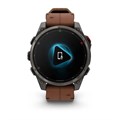 Умные часы Garmin Fenix 8 Pro 51mm Amoled Sapphire Titanium Carbon Grey Chestnut Leather 010-03199-40 010-03199-40
