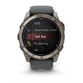 Умные часы Garmin Fenix 8 Pro 51mm Amoled Sapphire Titanium Graphite 010-03199-11 010-03199-11