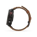 Умные часы Garmin Fenix 8 Pro 47mm Amoled Sapphire Titanium Carbon Grey Chestnut Leather 010-03198-40 010-03198-40