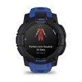 Умные часы Garmin Instinct 3 - 45mm AMOLED черный с черно-синим ремешком   010-02936-03 010-02936-03