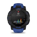 Умные часы Garmin Instinct 3 - 45mm AMOLED черный с черно-синим ремешком   010-02936-03 010-02936-03