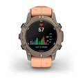 Смарт-часы для дайвинга Garmin Descent G2 цвета палома с розовым ремешком  010-02986-01 010-02986-01