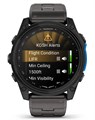 Авиационные смарт-часы Garmin D2 Mach 2 – 51 mm Carbon Gray DLC Titanium with Vented Titanium Bracelet 010-02905-31
