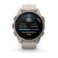 Часы Garmin Fenix 9 - 43mm, Titanium with Fog Gray Silicone Band 010-04761-01