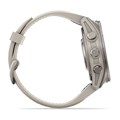 Часы Garmin Fenix 9 - 43mm, Titanium with Fog Gray Silicone Band 010-04761-01