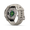 Часы Garmin Fenix 9 - 43mm, Titanium with Fog Gray Silicone Band 010-04761-01