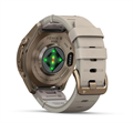 Часы Garmin Fenix 9 Pro - 43mm, inReach, Autumn Gold Titanium with Bone Leather Band 010-04335-41