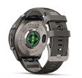Часы Garmin Fenix 9 Pro - 47mm, Solar, inReach, Titanium with Pebble Gray/Silver Gray Silicone Band 010-04338-01