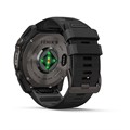 Часы Garmin Fenix 9 - 51mm, Carbon Gray DLC Titanium with Black Silicone Band 010-04763-11